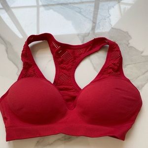 VSX red Sports bra